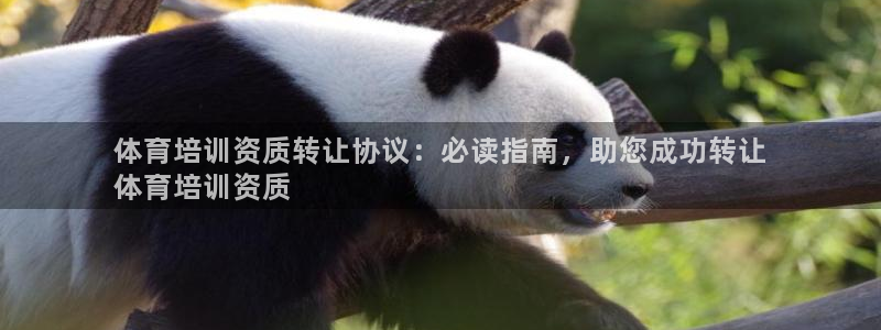 富联娱乐正规吗可靠吗：体育培训资质转让协议：必读指南