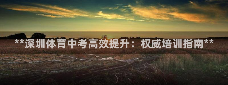 富联娱乐登录地址查询：**深圳体育中考高效提升：权威